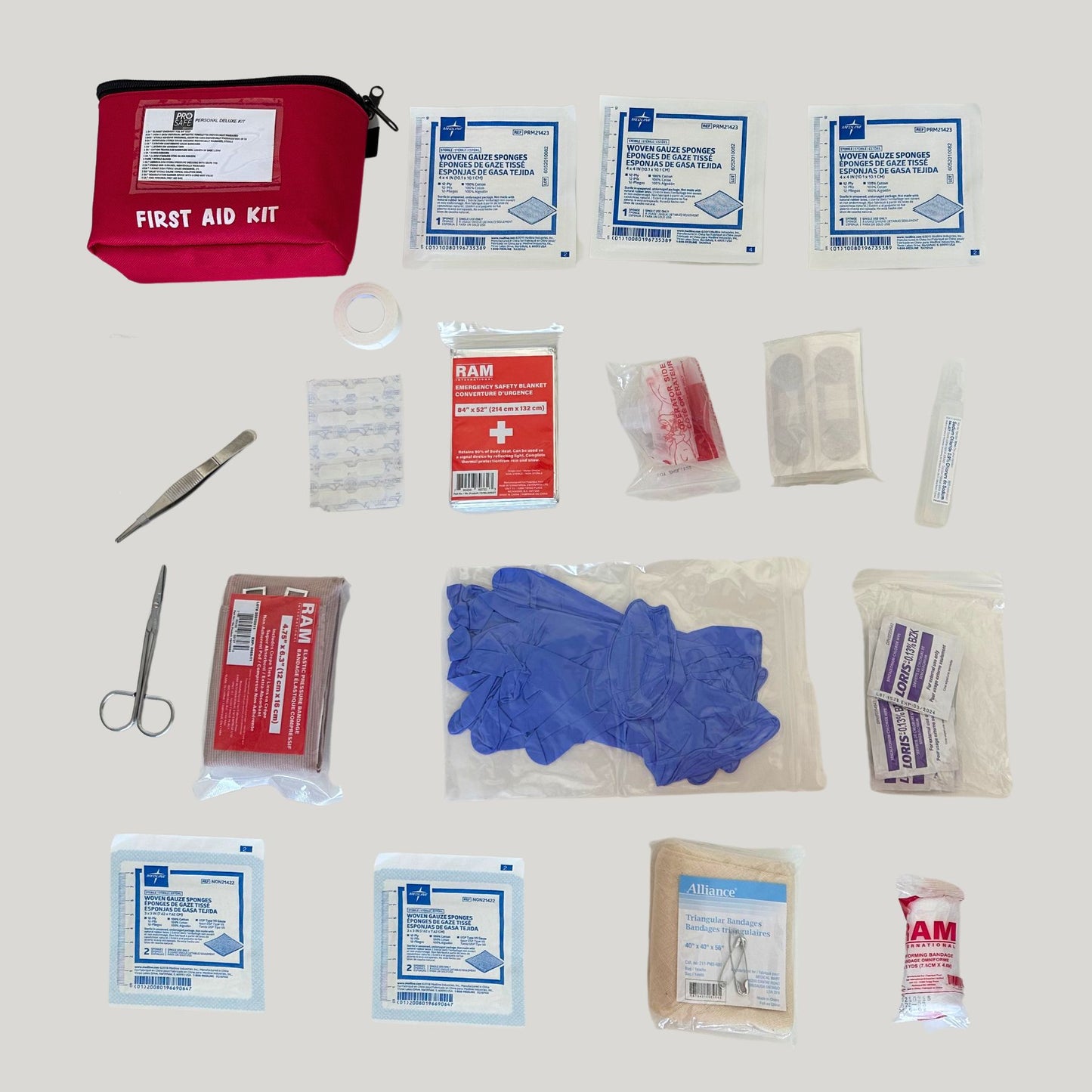 Personal Deluxe First Aid Kit