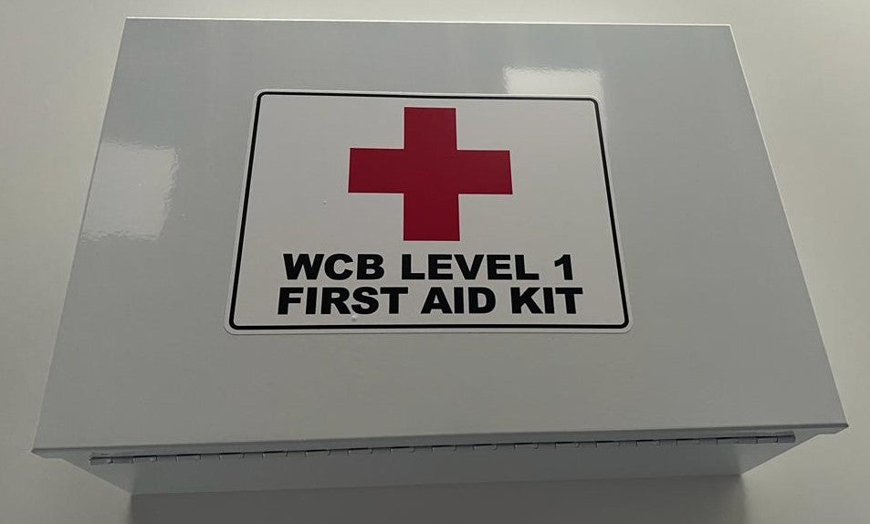 WorkSafeBC Level 1 First Aid Kit - Metal Box